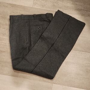 Vintage Wool Swiss Army Trousers Office Wear Eclectic Grandpa